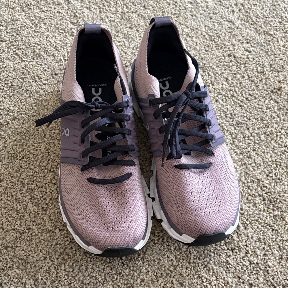 On Running Women's Cloudswift Shoes in Dusty Mauve